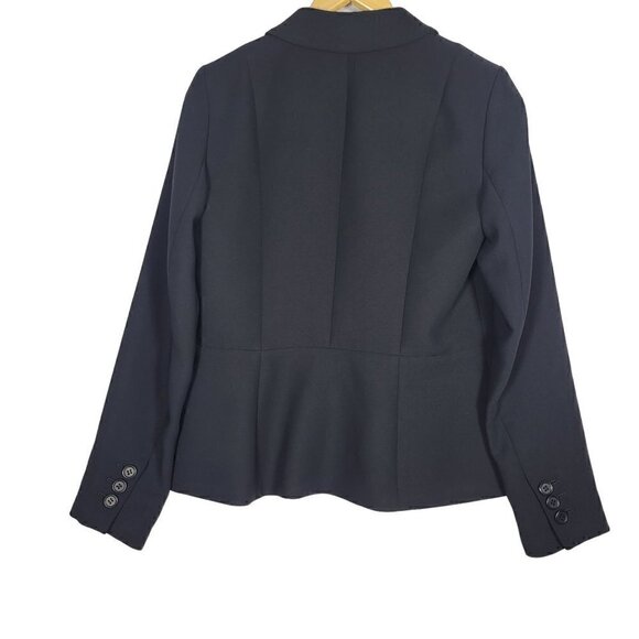 NWT Talbots Women's Professional Career One Button Black Blazer Size 2 - Picture 6 of 14